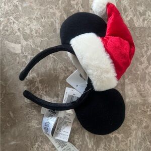 Disney Mickey Mouse Santa Hat Headband